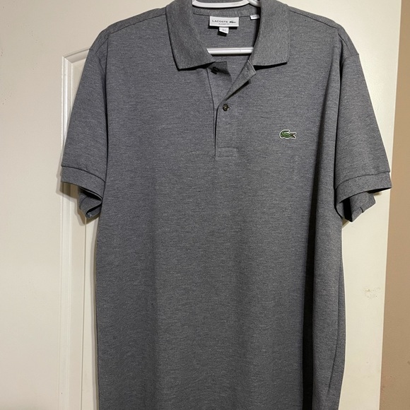 XL Grey LACOSTE🐊 Polo Shirt - Picture 2 of 2